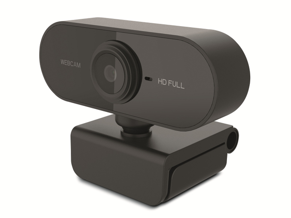 DENVER Webcam WEC-3001, 1920x1080, schwarz - Produktbild 3