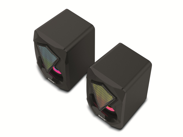 DENVER Gaming-Lautsprecher GAS-500, 2x 3 W, mit Lichtfunktion - Produktbild 4