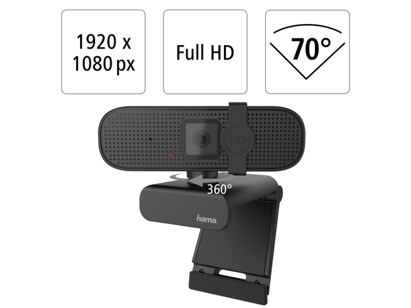 HAMA Webcam C-400, 1080p - Produktbild 2