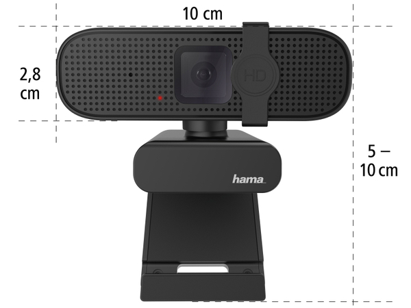 HAMA Webcam C-400, 1080p - Produktbild 7