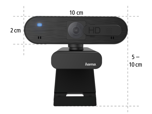 HAMA Webcam C-600 Pro, 1080p - Produktbild 7