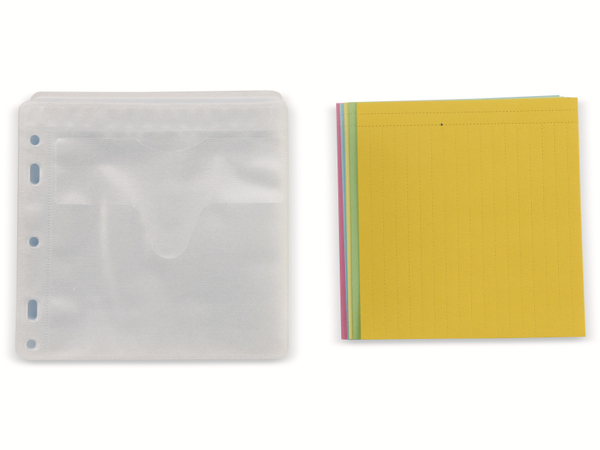 Hama CD-Schutzhüllen für je 2 CDs, 100 Stück, transparent - Produktbild 2
