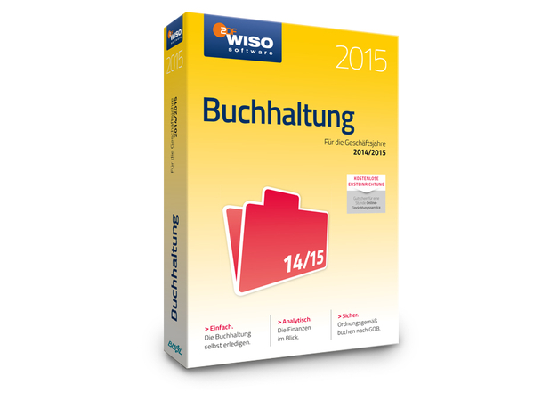 Software WISO Buchhaltung 2015 für Windows, 1 Lizenz, 365 Tage - Produktbild 2