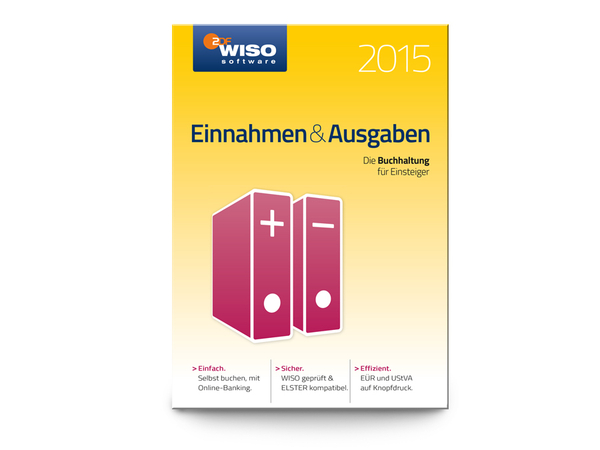 Software WISO Einnahmen &amp; Ausgaben 2015 für Windows, 1 Lizenz, 365 Tage