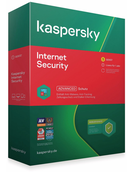 KASPERSKY Internet Security + Android, 1 User