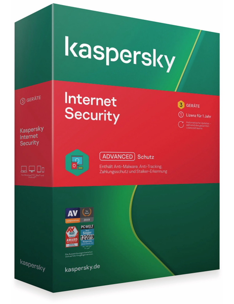 KASPERSKY Internet Security, 3 Geräte