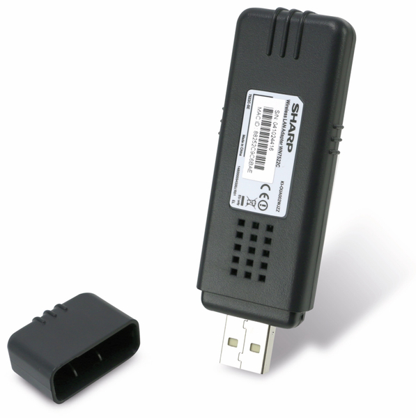Sharp WLAN USB-Stick WN7522C, 300 Mbps - Produktbild 2