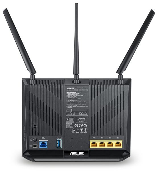 ASUS WLAN-Router DSL-AC68U, VDSL/ADSL - Produktbild 2
