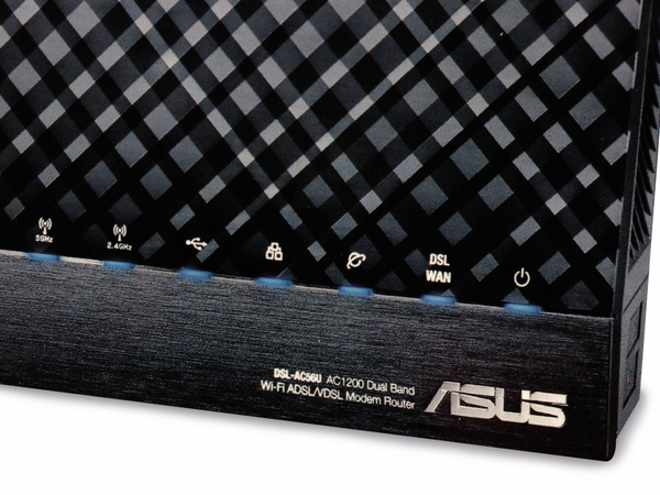 ASUS WLAN-Router DSL-AC56U, ADSL/VDSL, Dual-Band - Produktbild 8