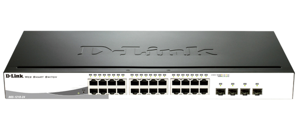 D-Link Gigabit Netzwerk-Switch DGS-1210-24, 24-port