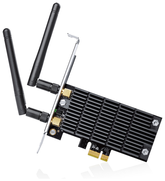 TP-LINK PCIe-Netzwerkkarte Archer T6E, 2,4/5 GHz, 1300 MBit/s