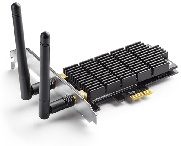 TP-LINK PCIe-Netzwerkkarte Archer T6E, 2,4/5 GHz, 1300 MBit/s - Produktbild 2
