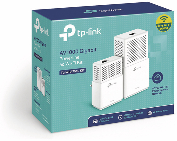 TP-Link Powerline-Set TL-WPA7510, Dual-Band - Produktbild 3