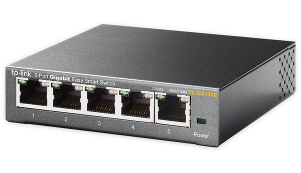 TP-LINK Switch TL-SG105E, 5-port, Gigabit - Produktbild 3