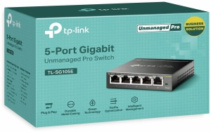 TP-LINK Switch TL-SG105E, 5-port, Gigabit - Produktbild 4