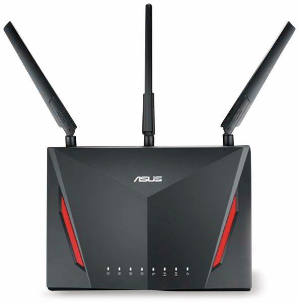 ASUS WLAN-Router RT-AC86U, 2917 MBit/s, 2,4/5 GHz, MU-MIMO
