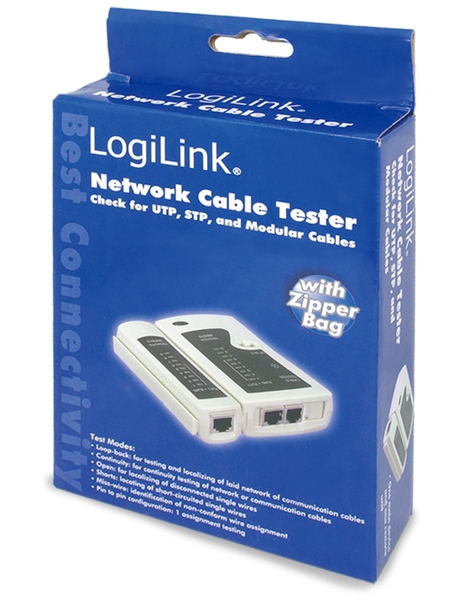 LOGILINK Netzwerk-Kabeltester WZ0010 - Produktbild 3