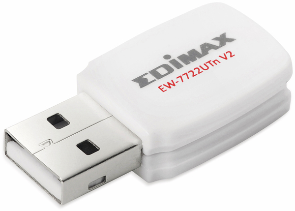Edimax WLAN USB-Stick N300 2T2R, 2,4 GHz