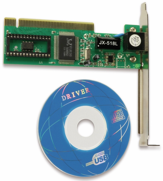 Netzwerkkarte, PCI, 10/100, Realtek-Chipsatz (RTL8139D)