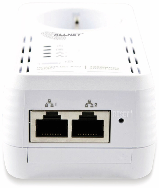 ALLNET Powerline-Adapter ALL1681205, 1200 MBit/s, SmartLink - Produktbild 3