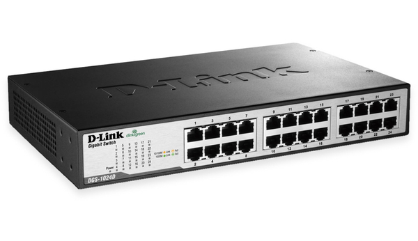 D-Link Switch DGS-1024D, 24-port, Gigabit