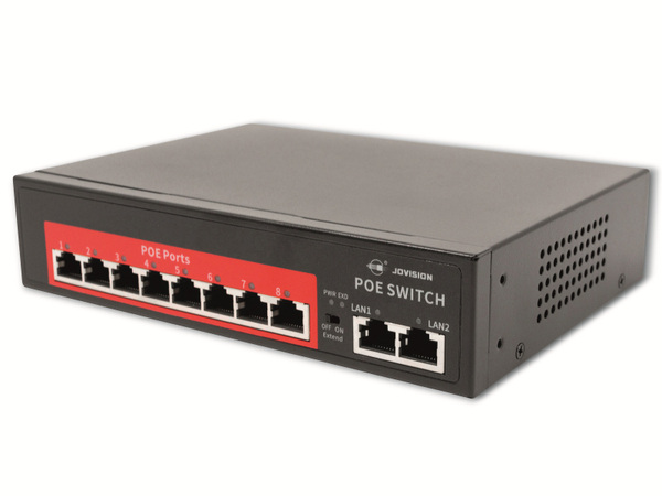Jovision PoE Netzwerk-Switch CloudSEE PS108, 8-port - Produktbild 5