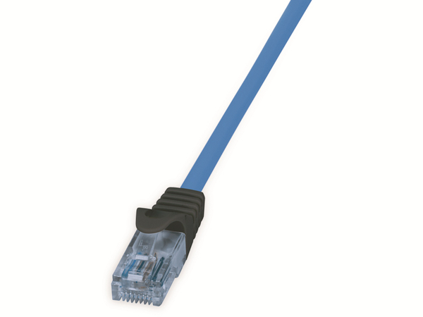 LOGILINK CAT.6a Netzwerkkabel CPP015, U/UTP, 10G, PoE, HDBT, blau, 40 m