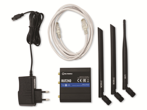 TELTONIKA Router RUT240, 4G/LTE, MEIG - Produktbild 5
