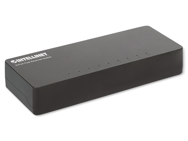 INTELLINET Ethernet Switch 561730 8-Port, schwarz - Produktbild 2