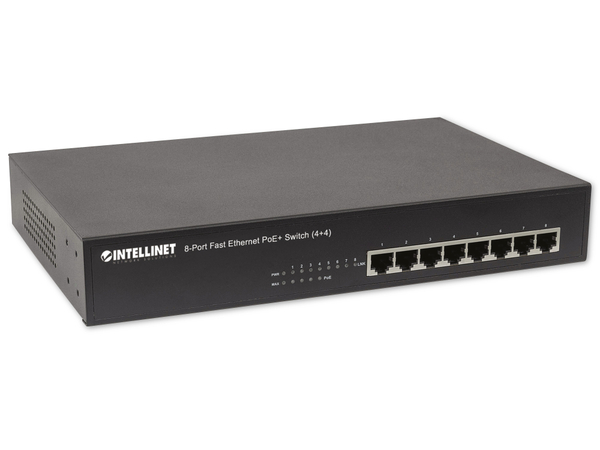 INTELLINET Ethernet Switch 561075 8-Port PoE+ - Produktbild 2