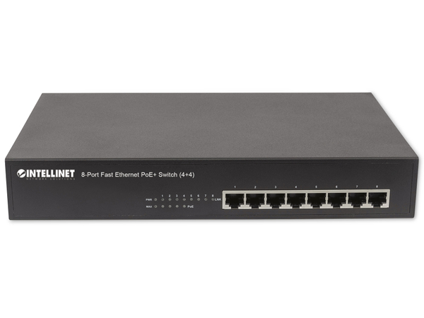 INTELLINET Ethernet Switch 561075 8-Port PoE+ - Produktbild 3