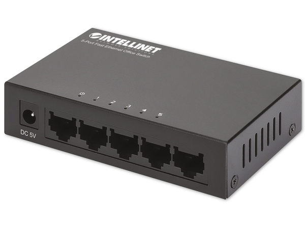 INTELLINET Office Switch 523301 5-Port Ethernet