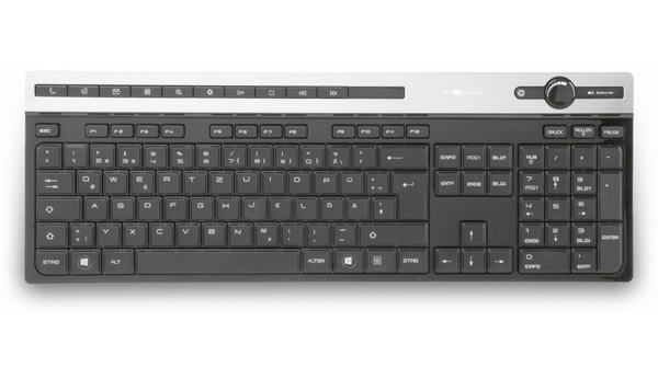 RED4POWER Kabelloses Tastatur/Maus-Set R4-T003B - Produktbild 4