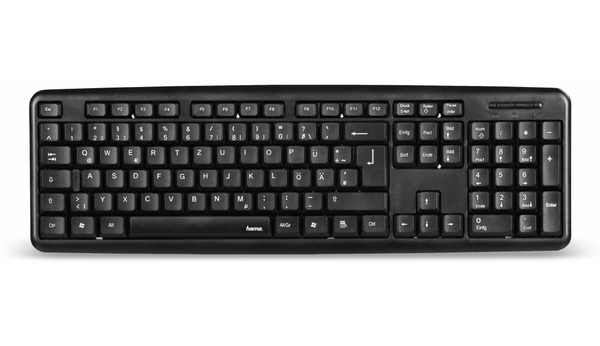 Hama Tastatur Verano 53930, schwarz - Produktbild 3