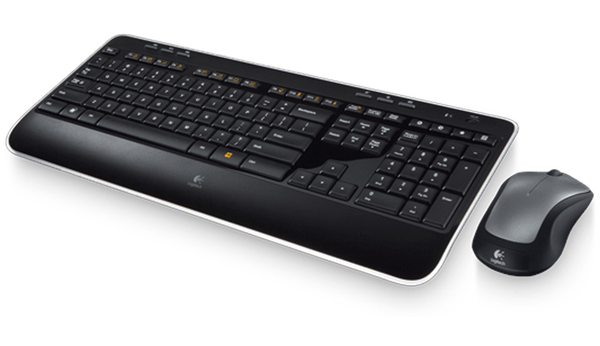 Logitech Funk-Tastatur- und Maus-Set MK520, Unifying, schwarz - Produktbild 2
