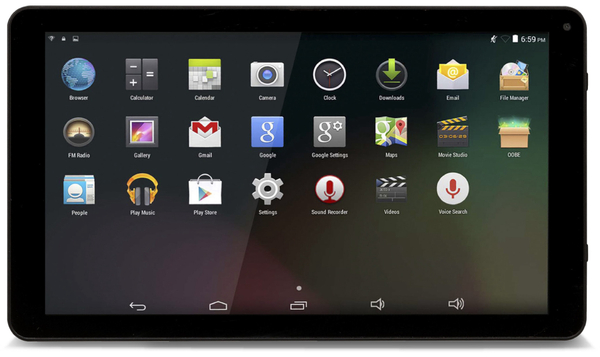 Denver Tablet TIQ-10343, 10,1&quot;, IPS-Display, Android 6.0, Quad-Core
