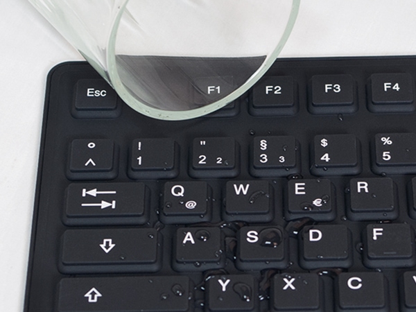 LOGILINK Tastatur ID0019A, flexibel, schwarz - Produktbild 2