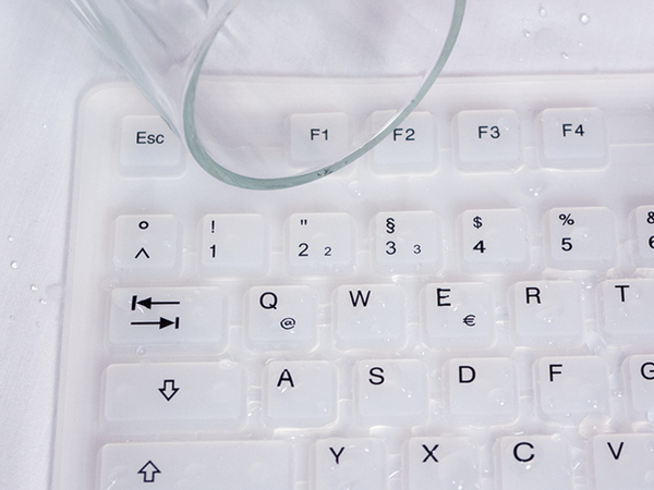 LOGILINK Tastatur ID0018A, flexibel, weiß - Produktbild 2