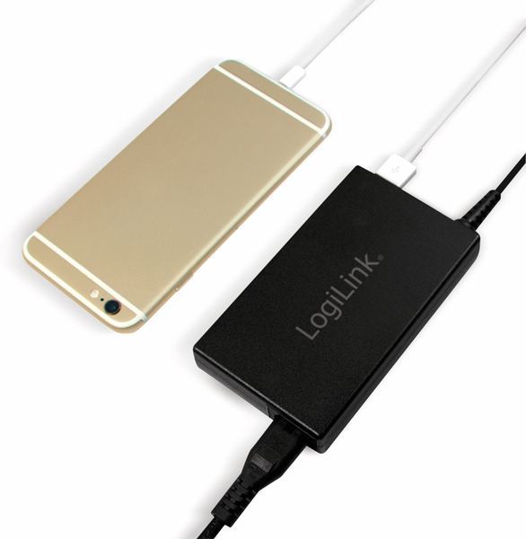LogiLink Notebook-Universalnetzteil PA0173, 100 W, 10 Adapter - Produktbild 3
