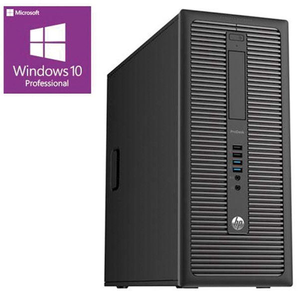 HP PC EliteDesk 600G1 T, Intel Pentium, 4 GB RAM, Win10Pro, Refurbished