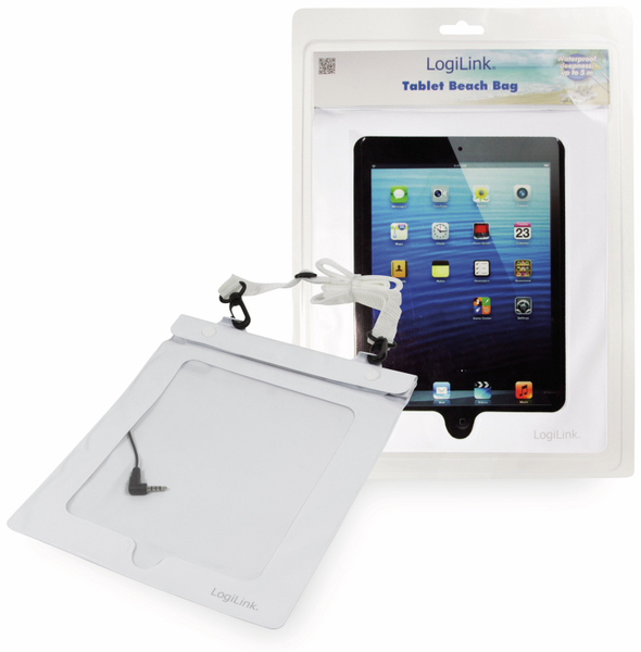 LogiLink Tablet-Tasche AA0037W, 10&quot;, wasserdicht, universal, weiß