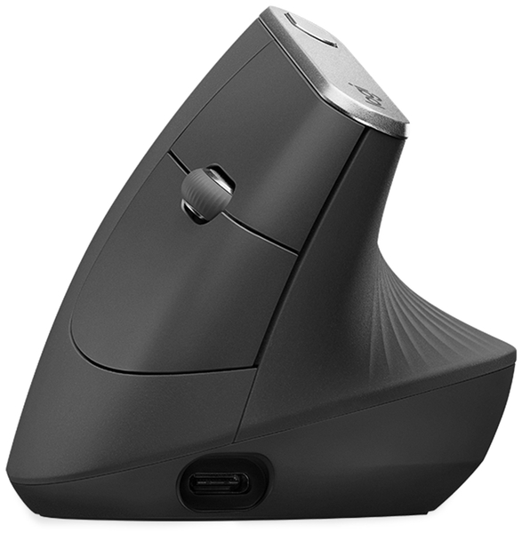 LOGITECH Funkmaus MX Vertical, Unifying, Bluetooth, 4000 dpi - Produktbild 2