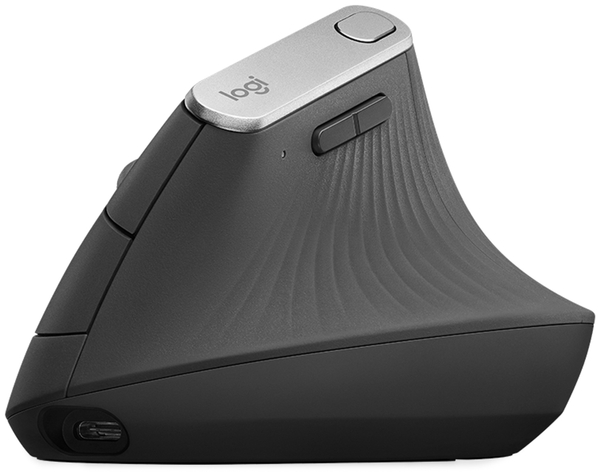 LOGITECH Funkmaus MX Vertical, Unifying, Bluetooth, 4000 dpi - Produktbild 3