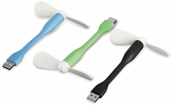 Hama USB-Mini-Ventilator grün - Produktbild 2