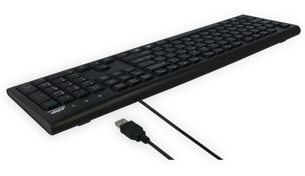 USB-Tastatur ARP, QWERTZ, schwarz - Produktbild 4