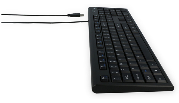 USB-Tastatur ARP, QWERTZ, schwarz - Produktbild 6