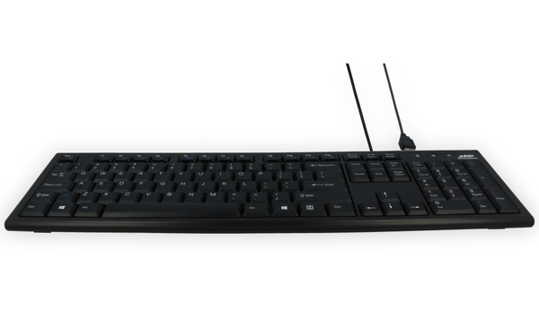 USB-Tastatur ARP, QWERTZ, schwarz - Produktbild 8