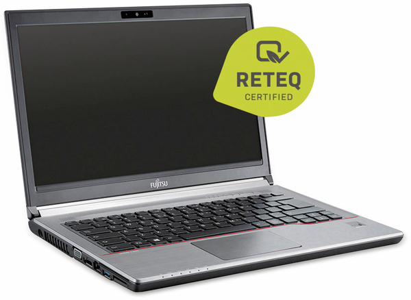 FUJITSU Laptop Lifebook E744, 14&quot;, i5, 8GB RAM, 256GB SSD, Win10P, Refurb.
