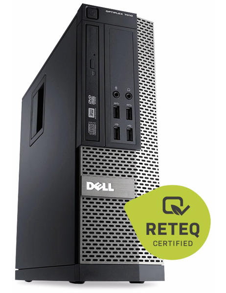 Dell PC Optiplex 7010SFF, Intel i5, 128GB/1TB SSD/HDD, Win10P, Refurbished - Produktbild 3