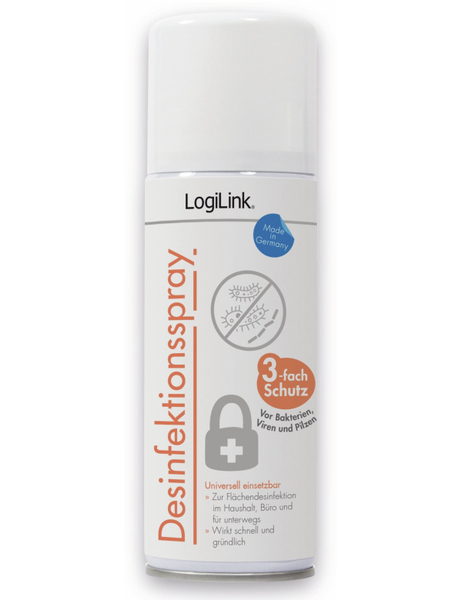 LOGILINK Desinfektionsspray RP0018, 200 ml